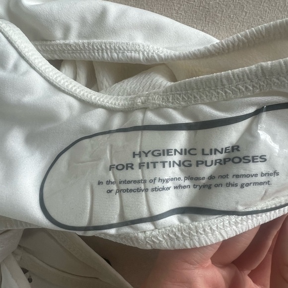 Motel Cut-out One-Piece Swimsuit in white (size M) - Picture 6 of 7